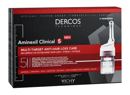 DERCOS AMINEXIL FIALE 42 UOMO 6 ML - Parafarmacia Mostacciano