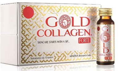 GOLD COLLAGEN FORTE 10 FLACONI - Parafarmacia Mostacciano