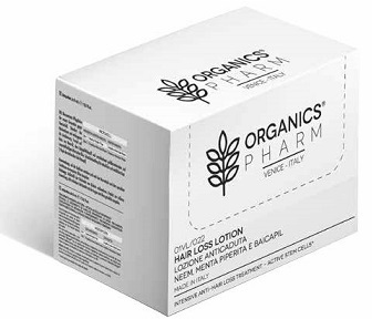 ORGANICS PHARM HAIR LOSS LOTION NEEM OIL-PEPPERMINT-BAICAPIL 6 FIALE DA 6 ML - Parafarmacia Mostacciano