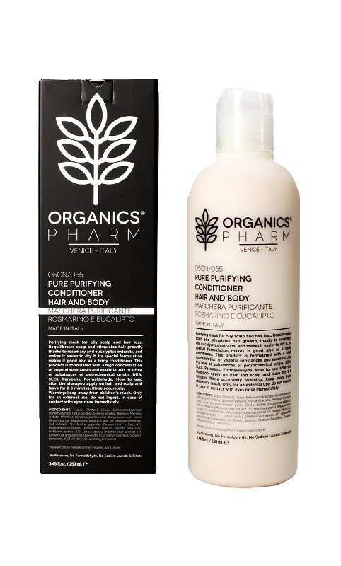 ORGANICS PHARM PURE PURIFYING CONDITIONER HAIR AND BODY 250 ML - Parafarmacia Mostacciano