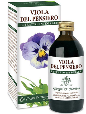 VIOLA DEL PENSIERO ESTRATTO INTEGRALE 200 ML - Parafarmacia Mostacciano