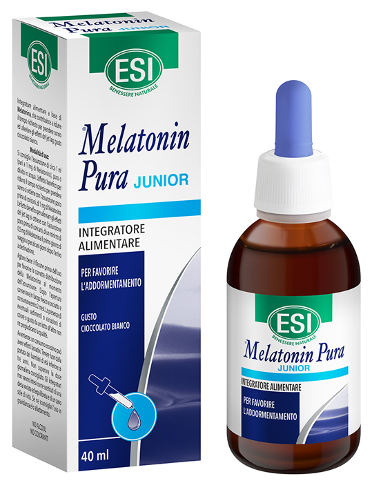 ESI MELATONIN PURA JUNIOR GOCCE 40 ML - Parafarmacia Mostacciano