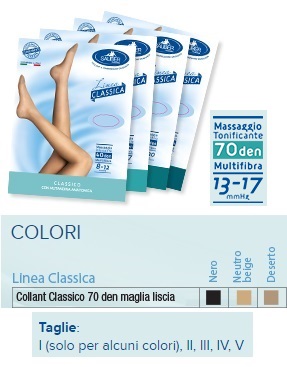 SAUBER COLLANT 70 DENARI MAGLIA LISCIA N BEIG 5 LINEA CLASSICA - Parafarmacia Mostacciano