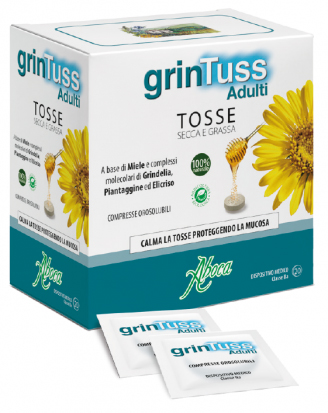 GRINTUSS ADULTI 20 COMPRESSE CON POLIRESIN 1,5 G - Parafarmacia Mostacciano