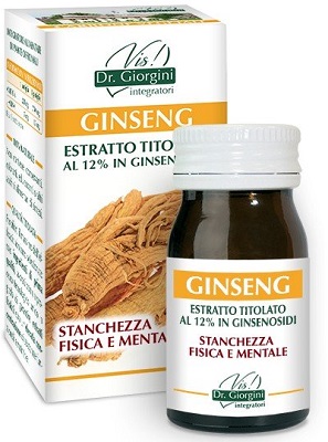 GINSENG ESTRATTO TITOLATO 60 PASTIGLIE - Parafarmacia Mostacciano