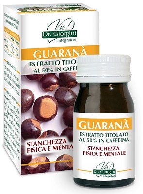 GUARANA' ESTRATTO TITOLATO 60 PASTIGLIE - Parafarmacia Mostacciano