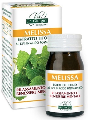 MELISSA ESTRATTO TITOLATO 60 PASTIGLIE - Parafarmacia Mostacciano