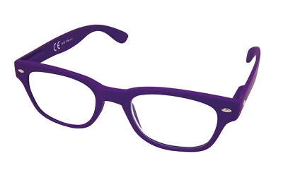 OCCHIALE DA LETTURA PREMONTATO T-VEDO GUMMY 2 VIOLA +1,50 - Parafarmacia Mostacciano