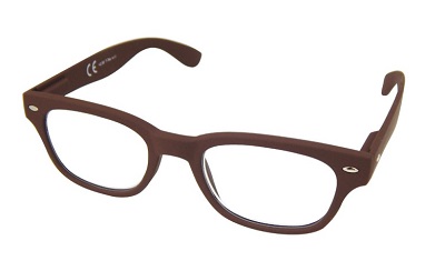 OCCHIALE DA LETTURA PREMONTATO T-VEDO GUMMY 2 MARRONE +1,00 - Parafarmacia Mostacciano