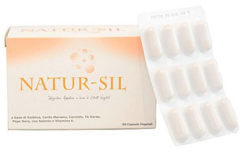 NATUR-SIL CAPSULE 512 MG - Parafarmacia Mostacciano