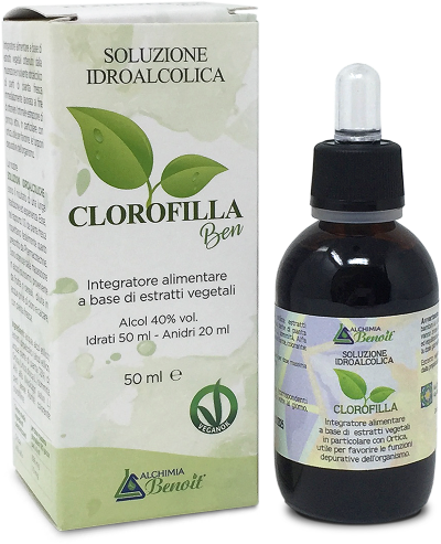 CLOROFILLA BEN 50 ML - Parafarmacia Mostacciano