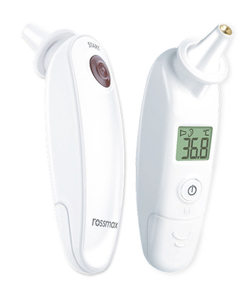 TERMOMETRO DIGITALE AURICOLARE RA 600 ROSSMAX - Parafarmacia Mostacciano