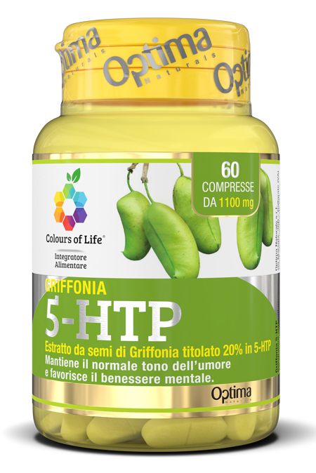 COLOURS OF LIFE GRIFFONIA 5-HTP 60 COMPRESSE 1100 MG - Parafarmacia Mostacciano