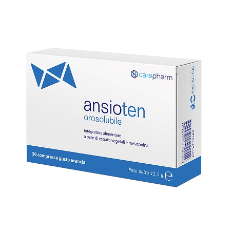 ANSIOTEN OROSOLUBILE 30 COMPRESSE - Parafarmacia Mostacciano