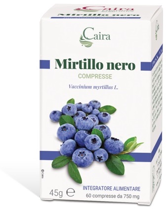 CAIRA MIRTILLO NERO 60 COMPRESSE - Parafarmacia Mostacciano