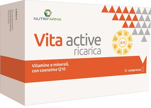 VITA ACTIVE RICARICA 30 COMPRESSE - Parafarmacia Mostacciano