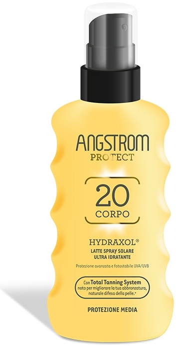 ANGSTROM PROTECT HYDRAXOL LATTE SPRAY SOLARE PROTEZIONE 20 175 ML - Parafarmacia Mostacciano