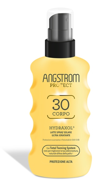 ANGSTROM PROTECT HYDRAXOL LATTE SPRAY SOLARE PROTEZIONE 30 175 ML - Parafarmacia Mostacciano