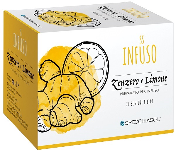 INFUSO TISANA ZENZERO + LIMONE 20 FILTRI - Parafarmacia Mostacciano