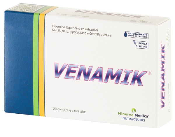 VENAMIK 20 COMPRESSE - Parafarmacia Mostacciano