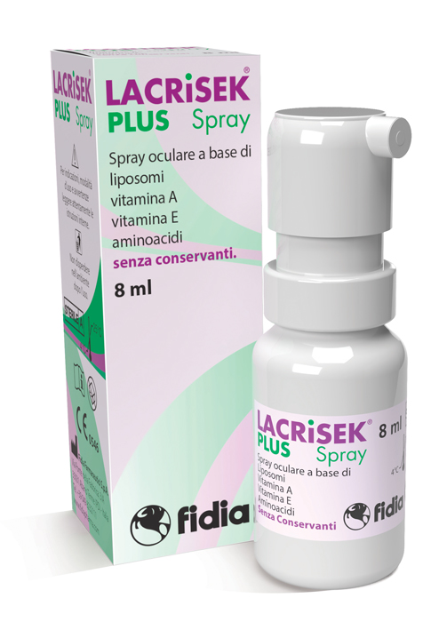 LACRISEK PLUS SPRAY SENZA CONSERVANTI SOLUZIONE OFTALMICA 8 ML - Parafarmacia Mostacciano