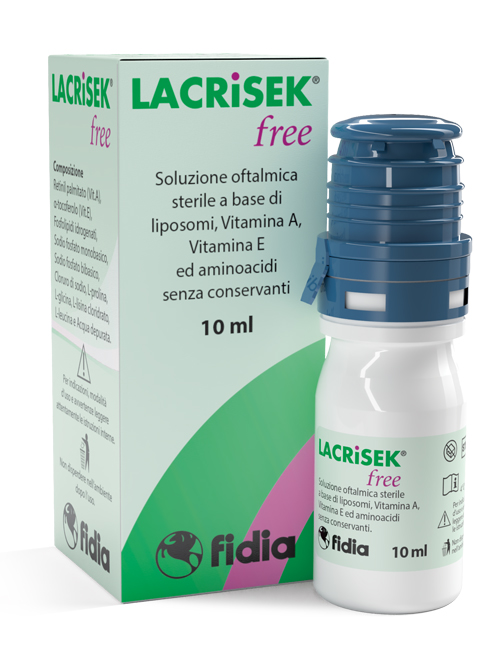 LACRISEK FREE SOLUZIONE OFTALMICA SENZA CONSERVANTI 10 ML - Parafarmacia Mostacciano