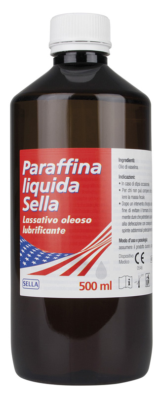 PARAFFINA LIQUIDA MD LASSATIVO 500 ML SELLA - Parafarmacia Mostacciano