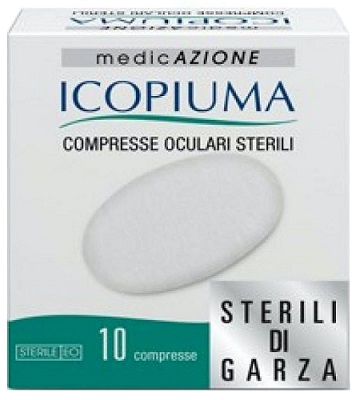 COMPRESSE OCULARI ADESIVE STERILI 10 PEZZI - Parafarmacia Mostacciano