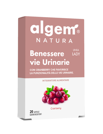 ALGEM LADY BENESSERE VIE URINARIE 20 CAPSULE 710 MG - Parafarmacia Mostacciano