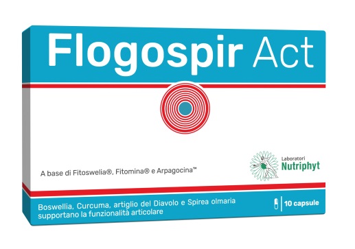 FLOGOSPIR ACT 10 CAPSULE - Parafarmacia Mostacciano