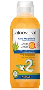ZUCCARI ALOEVERA2 ALOE MAGNIFICA CON EDULCORANTE 1 LITRO - Parafarmacia Mostacciano