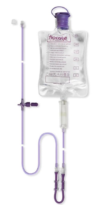 FLOCARE SACCA CON DEFLUSSORE DA 1,3 L POMPA INFINITY - Parafarmacia Mostacciano
