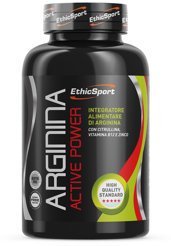 ETHICSPORT ARGININA ACTIVE POWER 90 COMPRESSE DA 1500 MG - Parafarmacia Mostacciano