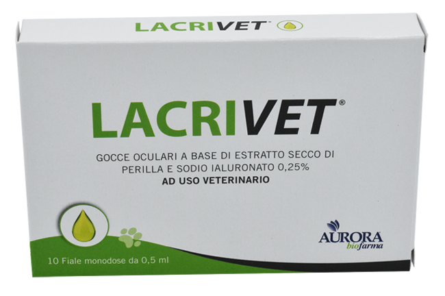 LACRIVET GOCCE OCULARI STRIP 10 FLACONCINI 0,5 ML - Parafarmacia Mostacciano