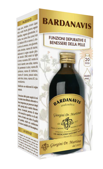BARDANAVIS LIQUIDO ANALCOLICO 200 ML - Parafarmacia Mostacciano