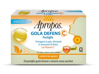 APROPOS GOLA DEFENS C LIMONE/ZENZERO - Parafarmacia Mostacciano