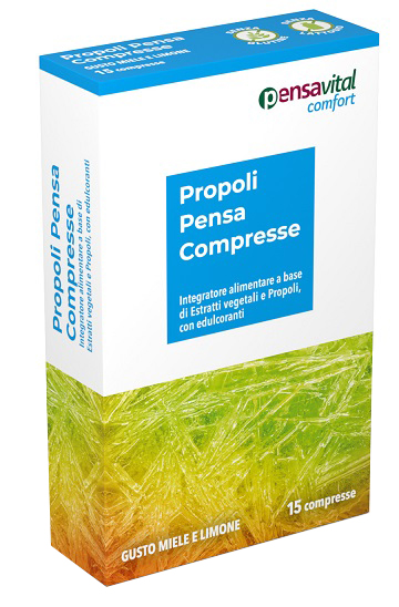 PROPOLI PENSA 15 COMPRESSE - Parafarmacia Mostacciano