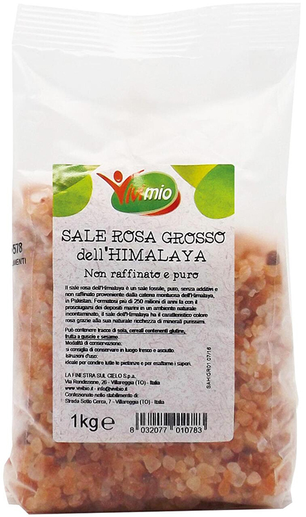 SALE ROSA DELL HIMALAYA GROSSO VIVIMIO 1000 G - Parafarmacia Mostacciano