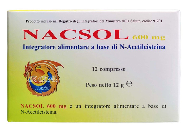 NACSOL 12 COMPRESSE - Parafarmacia Mostacciano
