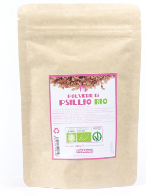 PSILLIO CUTICOLA POLVERE BIO 200 G - Parafarmacia Mostacciano