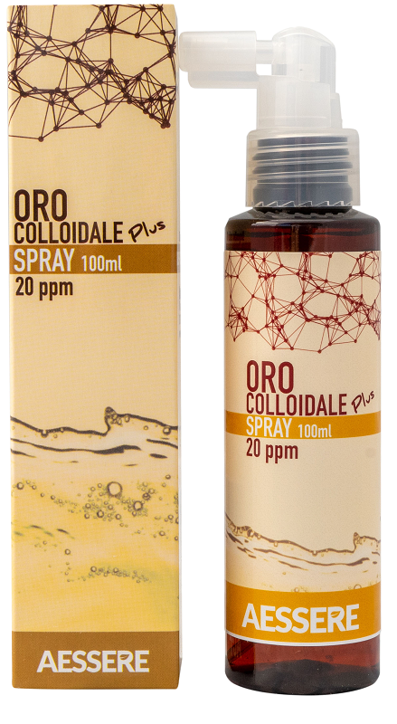ORO COLLOIDALE PLUS SPRAY 20PPM 100 ML - Parafarmacia Mostacciano