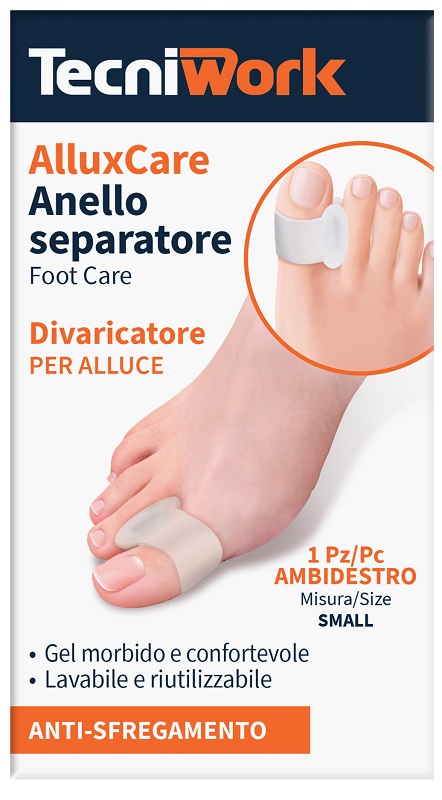 SEPARATORE DIVARICATORE ALLUCE TAGLIA SMALL 1 PEZZO - Parafarmacia Mostacciano