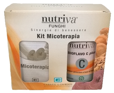 KIT NUTRIVA MICO SHIITAKE + BIOFLAVO C PLUS - Parafarmacia Mostacciano