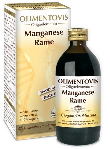 MANGANESE RAME OLIMENTOVIS 200 ML - Parafarmacia Mostacciano