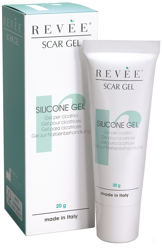 REVEE SCAR GEL IN SILICONE PER TRATTAMENTO E PREVENZIONE CICATRICI IPERTROFICHE E CHELOIDI 20G - Parafarmacia Mostacciano