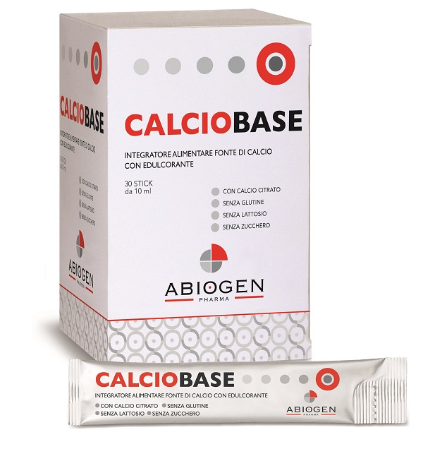 CALCIOBASE 30 STICK DA 10 ML SENZA ZUCCHERI AGGIUNTI SENZA GLUTINE E SENZA LATTOSIO - Parafarmacia Mostacciano