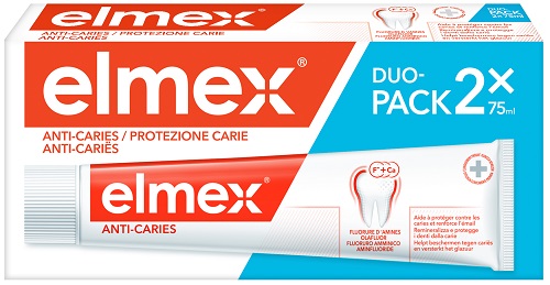 ELMEX PROTEZIONE CARIE 2 X 75 ML - Parafarmacia Mostacciano