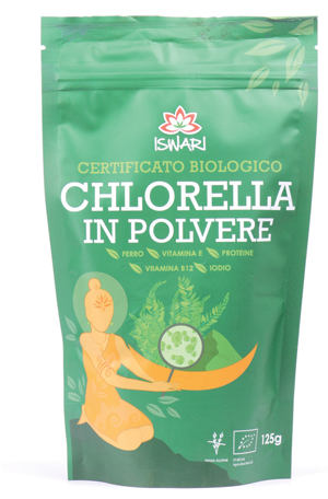 CHLORELLA POLVERE BIO 125 G ISWARI - Parafarmacia Mostacciano