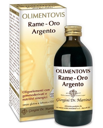 RAME ORO ARGENTO OLIMENTOVIS 200 ML - Parafarmacia Mostacciano
