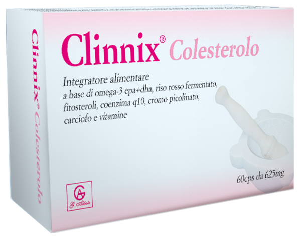 CLINNIX COLESTEROLO 60 CAPSULE 625 MG - Parafarmacia Mostacciano